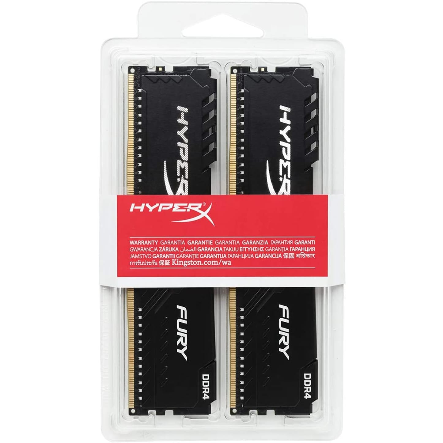 Kingston Fury Beast 16GB (2x8GB) DDR4 PC4-28800C17 3600MHz Dual Channel Kit
