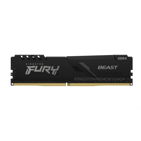 Kingston FURY Beast RGB KF432C16BB12A/16 16GB DDR4 3200MT/s Black DIMM [XMP]