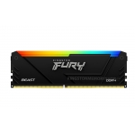 Kingston FURY Beast RGB KF432C16BB2AK2/64 64GB (32GB x2) DDR4 3200MT/s Black DIMM [XMP]