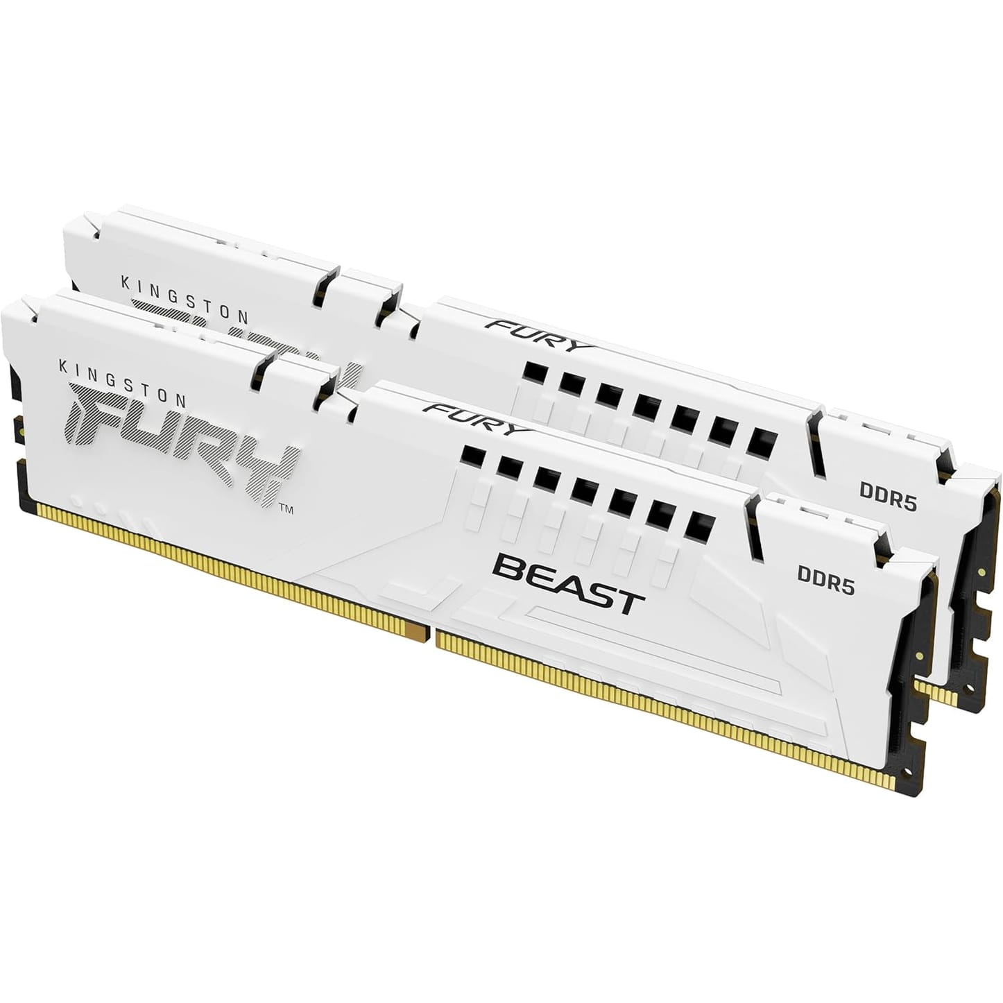 Kingston FURY Beast EXPO/XMP 64GB (2x32GB) DDR5 C32 6400MHz Dual Channel Kit - White