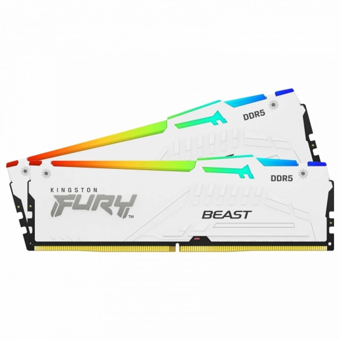 Kingston FURY Beast EXPO RGB 32GB (2x16GB) DDR5 C34 6800MHz Dual Channel Kit - White