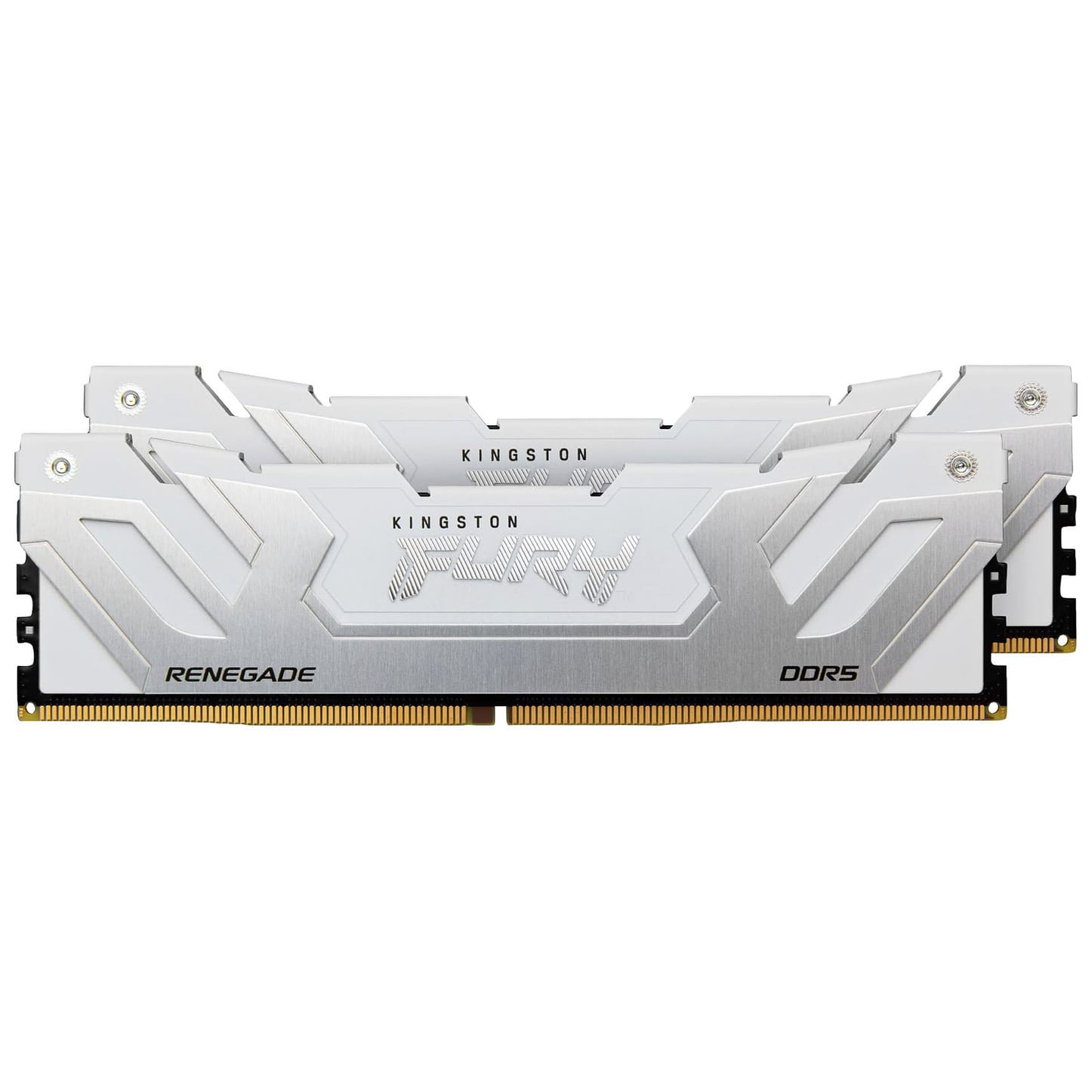 Kingston FURY Renegade 48GB (2x24GB) DDR5 C40 8400MHz CUDIMM Dual Channel Kit - White