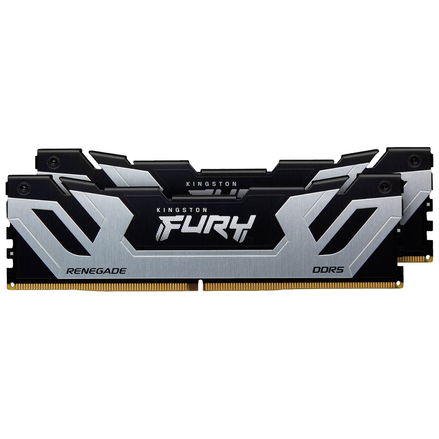 Kingston FURY Renegade 48GB (2x24GB) DDR5 C40 8400MHz CUDIMM Dual Channel Kit - Black/Silver