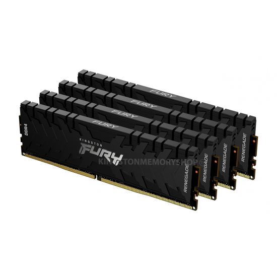 Kingston FURY Renegade KF432C16RB2K4/32 32GB (8GB x4) DDR4 3200MT/s Black DIMM