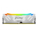 Kingston FURY Renegade RGB KF576C38RWAK2-32 32GB (16GB x2) DDR5 7600MT/s Silver/White DIMM [XMP]