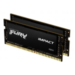 Kingston Fury Impact KF426S15IB1K2/32 32GB (16GB x2) DDR4 2666Mhz Non ECC Memory RAM SODIMM