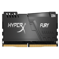 HyperX FURY Memory Black - 8GB Kit*(2x4GB) - DDR4 3200MT/s XMP CL16 DIMM