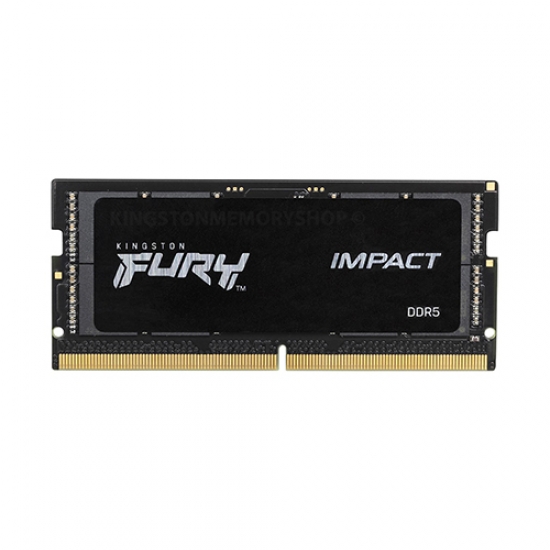 Kingston FURY Impact Black KF564S38IB-16 16GB DDR5 6400MT/s Memory, SODIMM