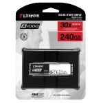Kingston 240GB A1000 SSD M.2 (2280), NVMe, PCIe 3.0 (x2), 1500MB/s R, 800MB/s W