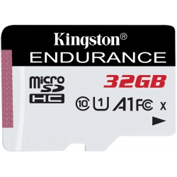 Kingston 32GB High Endurance Micro SD Card U1 A1, 95MB/s R, 30MB/s W