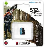 Kingston 512GB Canvas Go! Plus UHS-I Go Plus Micro SD (SDXC) Memory Card