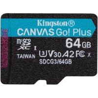 Kingston 64GB Canvas Go! Plus UHS-I Go Plus Micro SD (SDXC) Memory Card