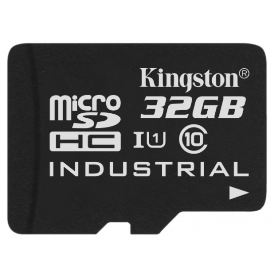 Kingston 32GB Industrial Micro SD (SDHC) Card 45MB/s R, 90MB/s W