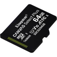 Kingston 64GB Canvas Select Plus UHS-I Micro SD (SDXC) Memory Card