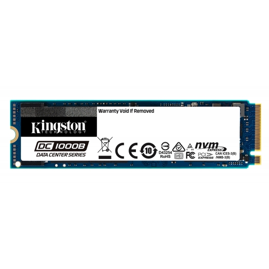 Kingston 240GB DC1000B SSD M.2 (2280), NVMe, PCIe 3.0 (x4), 2200MB/s R, 290MB/s W