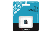 Kingston Technology 1TB microSDXC Canvas Go Plus Gen4 200R A2 U3 Single Pack w/o ADP