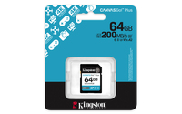 Kingston Technology 64GB SDXC Canvas Go Plus Gen4 200MB/s C10 UHS-I U3 V30