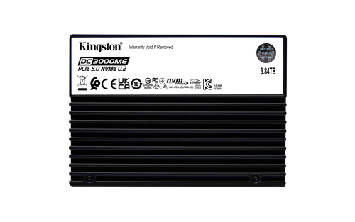 Kingston Technology 3.84TB DC3000ME U.2 PCIe 5.0 NVMe TCG Opal Enterprise SSD