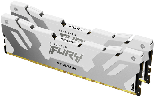 Kingston Technology FURY 48GB 8000MT/s DDR5 CL38 DIMM (Kit of 2) Renegade White