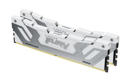 Kingston Technology FURY 48GB 8400MT/s DDR5 CL40 CUDIMM (Kit of 2) Renegade White XMP