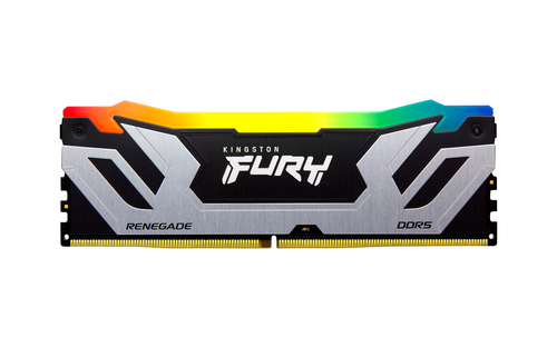 Kingston Technology FURY 24GB 8800MT/s DDR5 CL42 CUDIMM Renegade RGB Silver