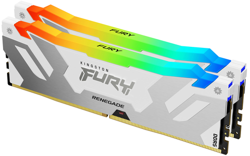 Kingston Technology FURY 48GB 8000MT/s DDR5 CL38 DIMM (Kit of 2) Renegade RGB White