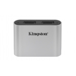 Kingston Workflow Micro SD (SDXC) Card Reader, USB 3.2, Gen1, Type-C