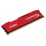 HyperX Fury HX316C10FR/8 Red 8GB DDR3 1600Mhz Non ECC Memory RAM DIMM