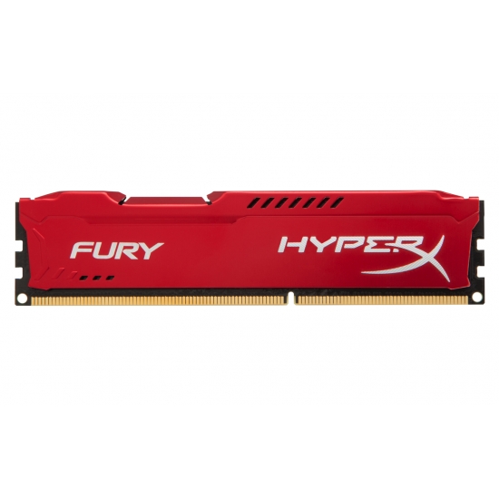 HyperX Fury HX316C10FR/4 Red 4GB DDR3 1600Mhz Non ECC Memory RAM DIMM