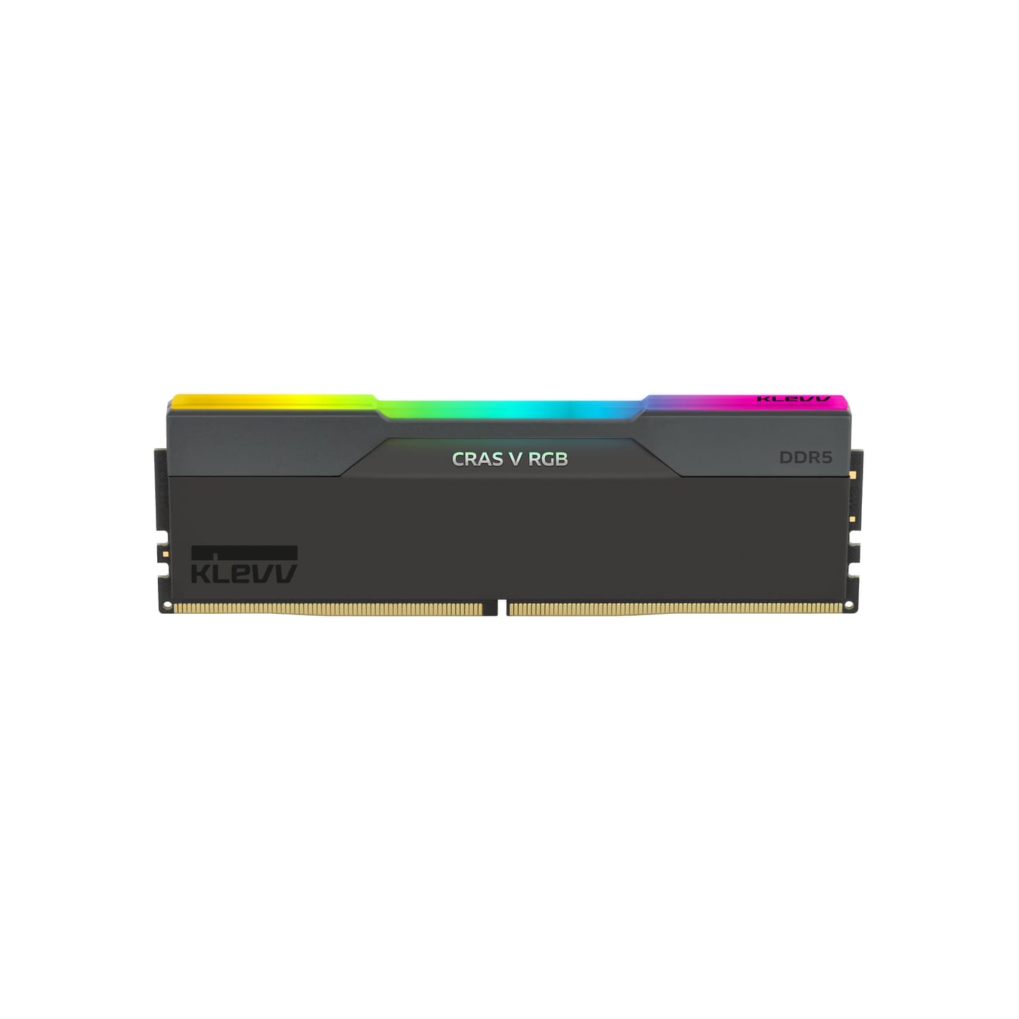 KLEVV CRAS V RGB 64GB (2x32GB) 6400MHz C32 DDR5 Dual Channel Kit - Black