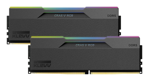 Klevv 48GB (2x24GB) 6000MHz CL30 DDR5 GAMING RAM MODULE 30-36-36-76 1.35V CRAS V RGB KIT