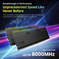Klevv 48GB (2x24GB) 6000MHz CL30 DDR5 GAMING RAM MODULE 30-36-36-76 1.35V CRAS V RGB KIT