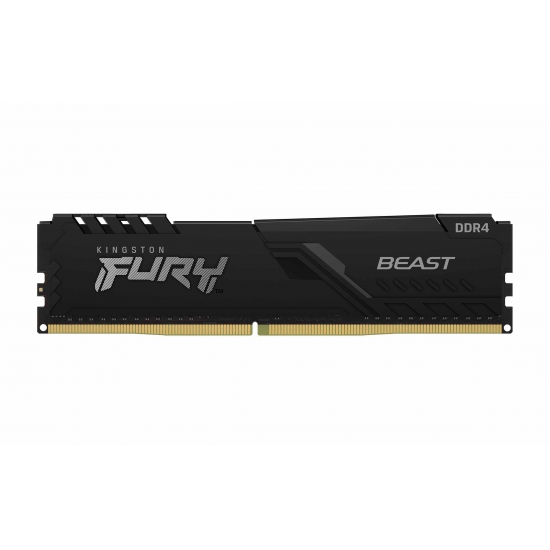 64GB (16GB x4) Kingston FURY Beast KF436C18BBK4/64 DDR4 3600MT/s Memory DIMM - Black