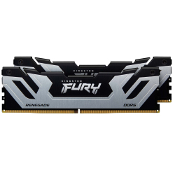 48GB (24GB x2) Kingston FURY Renegade KF588CU42RSK2-48 DDR5 8800MT/s Memory CUDIMM - Silver/Black