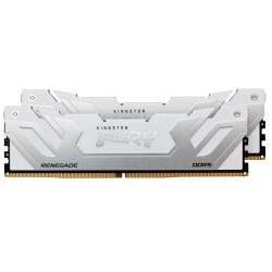 48GB (24GB x2) Kingston FURY Renegade KF588CU42RWK2-48 DDR5 8800MT/s Memory CUDIMM - Silver/White