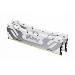 48GB (24GB x2) Kingston FURY Renegade KF580C38RWK2-48 DDR5 8000MT/s Memory DIMM - Silver/White