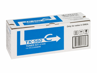 KYOCERA TK-580C toner cartridge 1 pc(s) Original Cyan