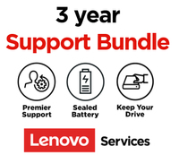 Lenovo Keep Your Drive + Sealed Battery + International Upg - Extended service agreement - 3 years - for (for 3-year carry-in or 3-year pickup and return): ThinkPad P1 (3rd Gen), P15s Gen 2, P17 Gen 1, T14 Gen 2, T14s Gen 2, T15 Gen 2, T15g Gen 1, T15p Ge