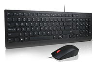 Lenovo KB MICE_BO Essencial WR KBMS GB A1 keyboard Mouse included Universal USB UK English Black