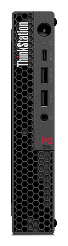 Lenovo ThinkStation P3 Tiny Intel® Core™ i7 i7-13700 16 GB DDR5-SDRAM 1 TB SSD NVIDIA T1000 Windows 11 Pro Mini PC Black