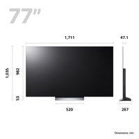 LG OLED77C36LC.AEK TV 195.6 cm (77