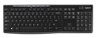 Logitech K270 keyboard RF Wireless QWERTZ German Black