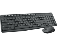 Logitech MK235 Wireless and Mouse Combo keyboard RF Wireless Greek Grey