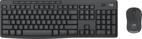 Logitech MK370 Combo for Business keyboard Mouse included Office RF Wireless + Bluetooth QWERTY UK International Graphite