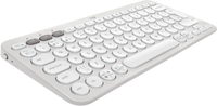 Logitech Pebble Keys 2 K380s keyboard Universal RF Wireless + Bluetooth QWERTY UK English White