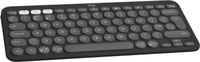 Logitech Pebble Keys 2 K380s keyboard Universal RF Wireless + Bluetooth QWERTY UK English Graphite