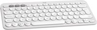 Logitech Pebble Keys 2 K380s keyboard Universal RF Wireless + Bluetooth QWERTY UK English White