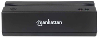 Manhattan USB-A Magnetic Strip Card Reader, Triple Track Reader, Keyboard Wedge Decoder, Cable 1.5m, Black, Three Year Warranty, Box