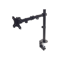 Manhattan TV & Monitor Mount, Desk, Full Motion, 1 screen, Screen Sizes: 10-27