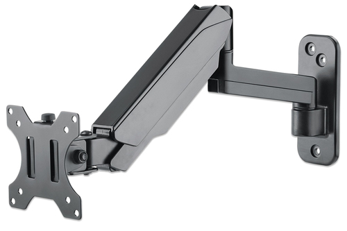 Manhattan TV & Monitor Mount, Wall, Spring Arm, 1 screen, Screen Sizes: 17-32